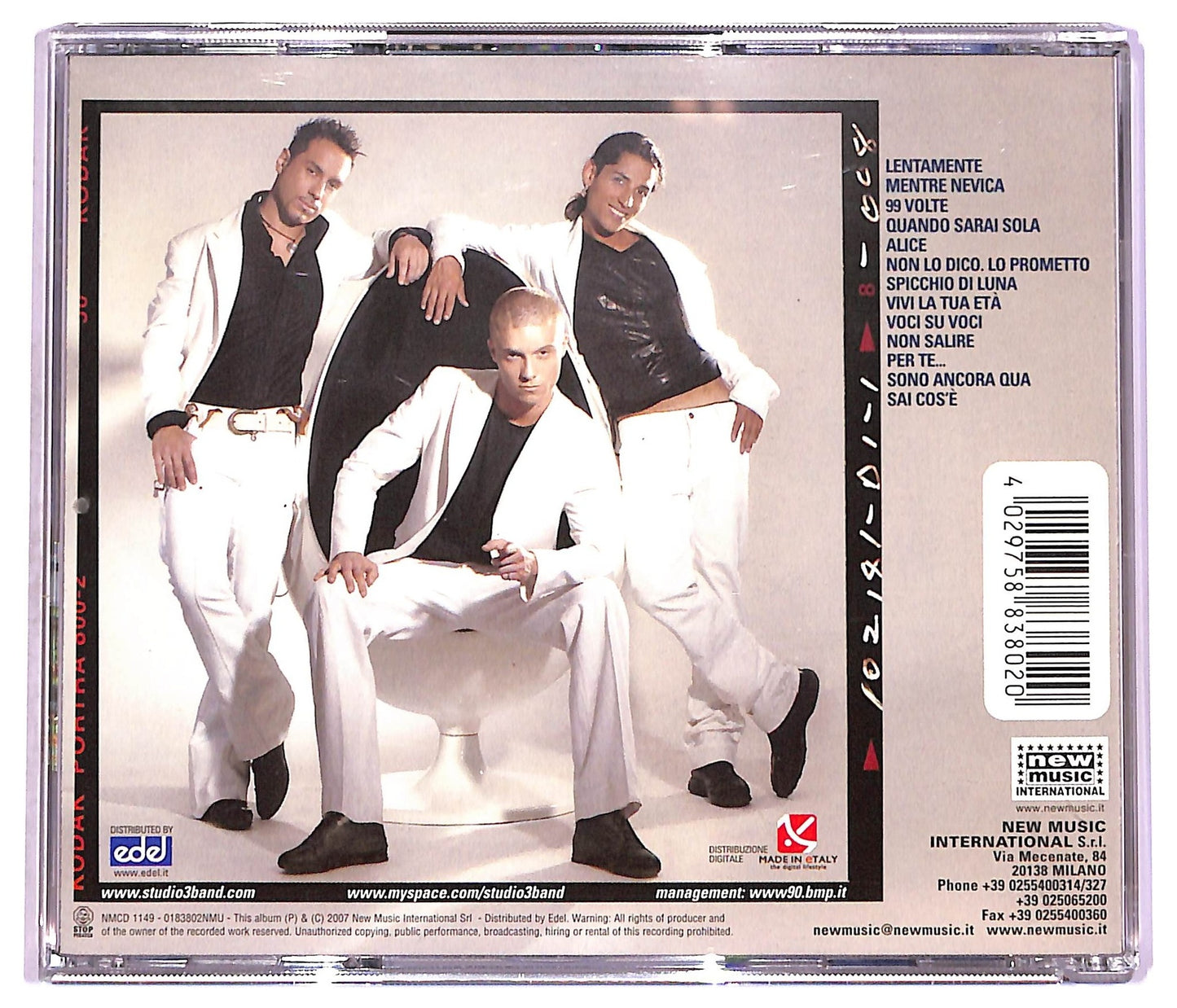 EBOND STUDIO 3 - Lentamente CD CD079325