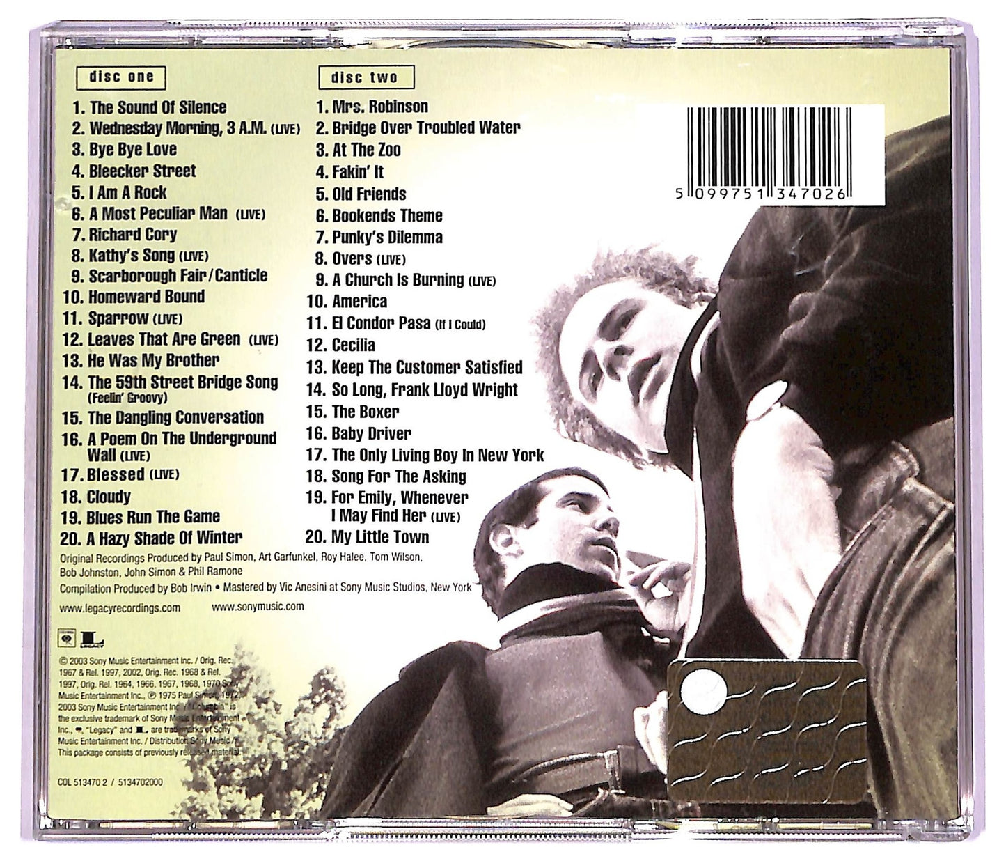 EBOND Simon & Garfunkel - The Essential Simon & Garfunkel CD CD079357