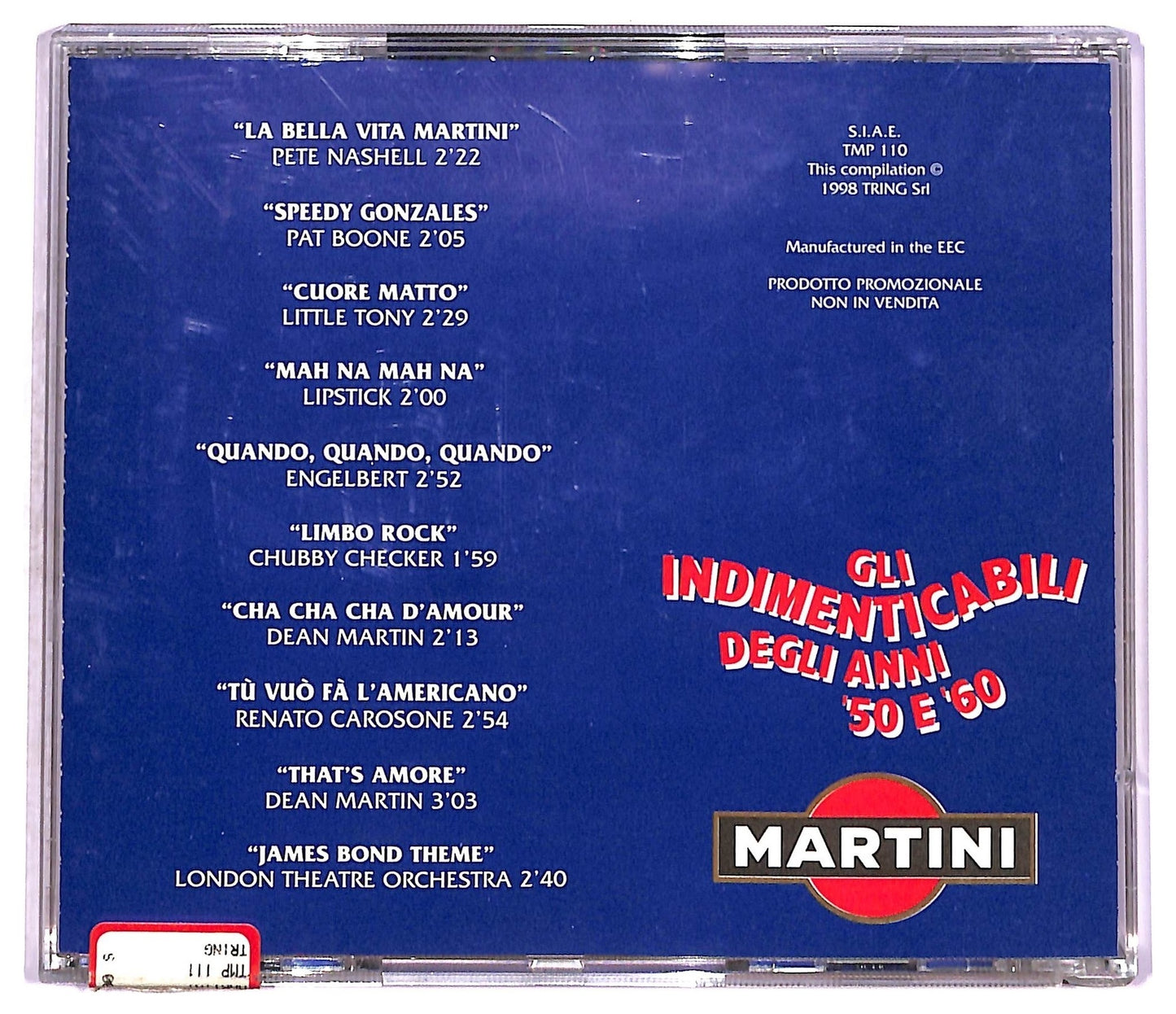 EBOND Various - Gli Indimenticabili Degli Anni '50 E '60 Vol. 3 CD CD079501