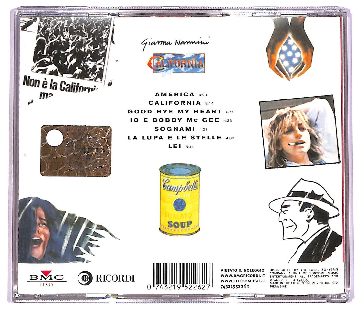EBOND Gianna Nannini - California CD CD079514