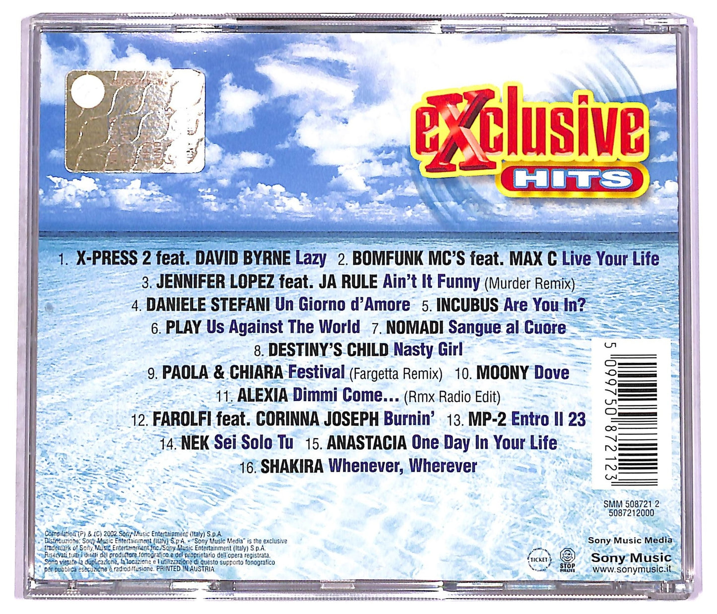 EBOND Various - Exclusive Hits - Estate 2002 CD CD079530