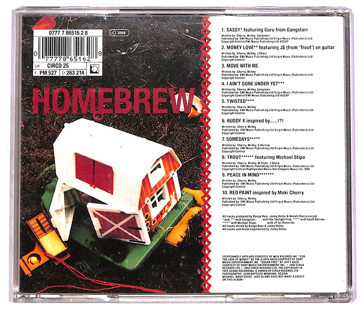 EBOND Neneh Cherry - Homebrew CD CD079602