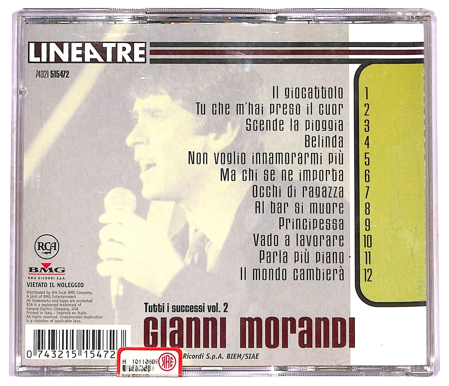 EBOND Gianni Morandi - Tutti I Successi Vol. 2 CD CD079616