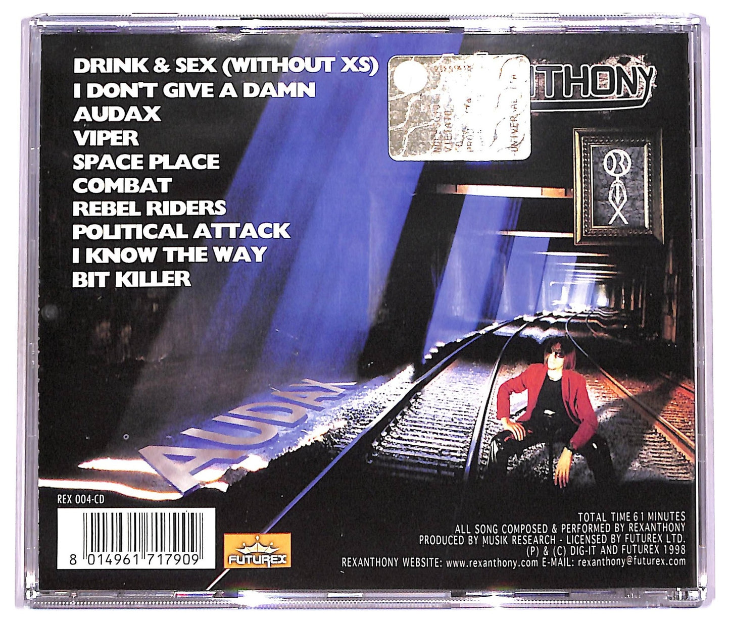 EBOND Rexanthony - Audax CD CD079618