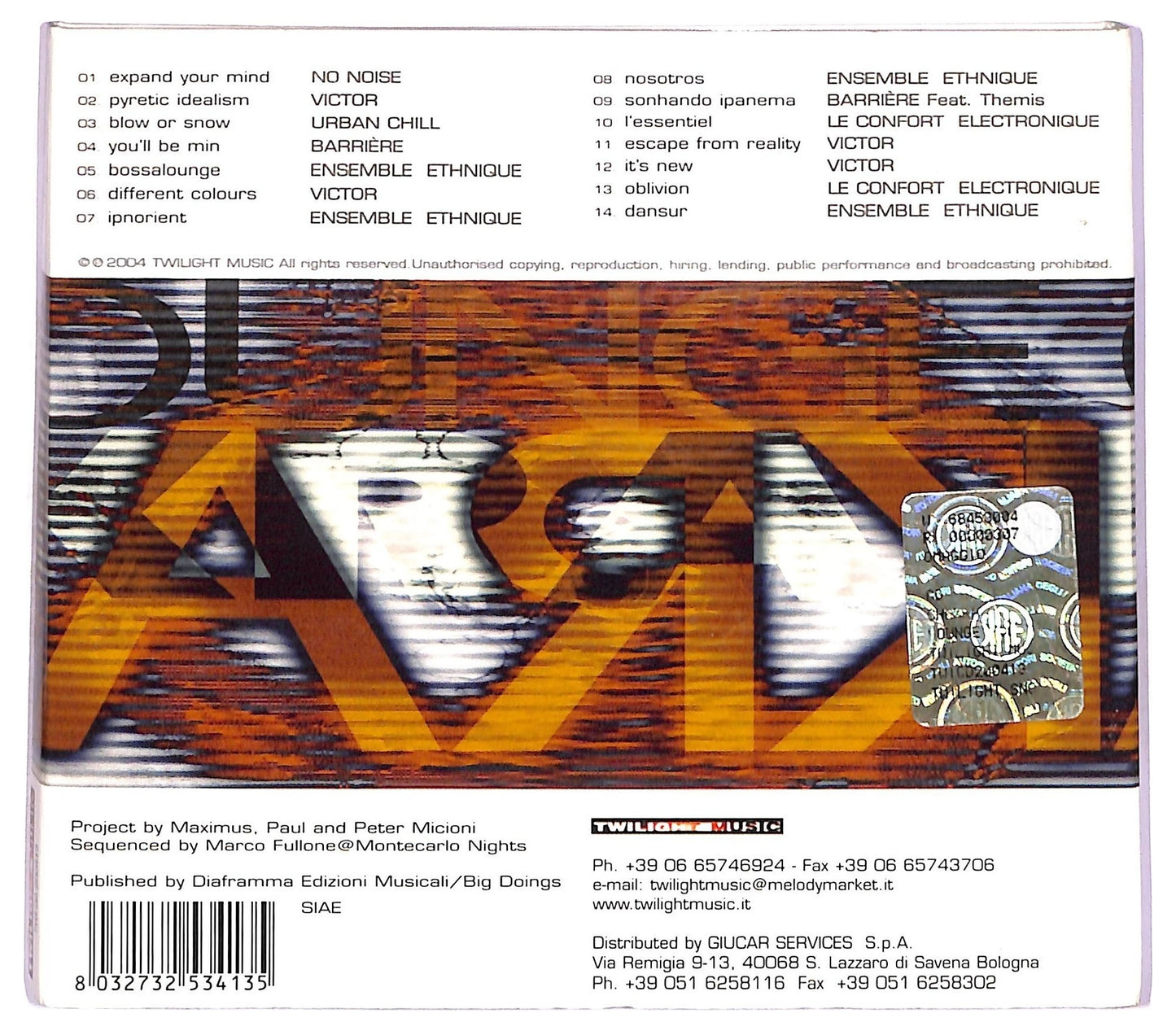 EBOND Various - Chakra Lounge - Volume 2 CD CD079627