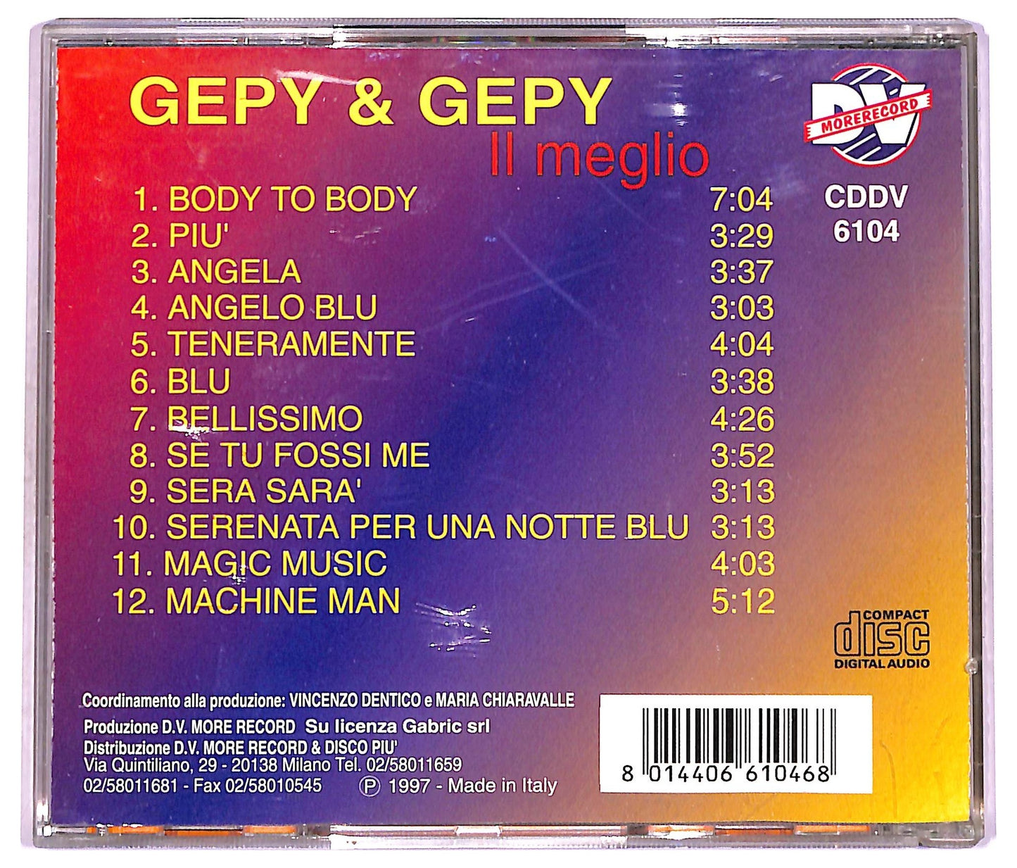EBOND Gepy & Gepy - Il Meglio CD CD079665