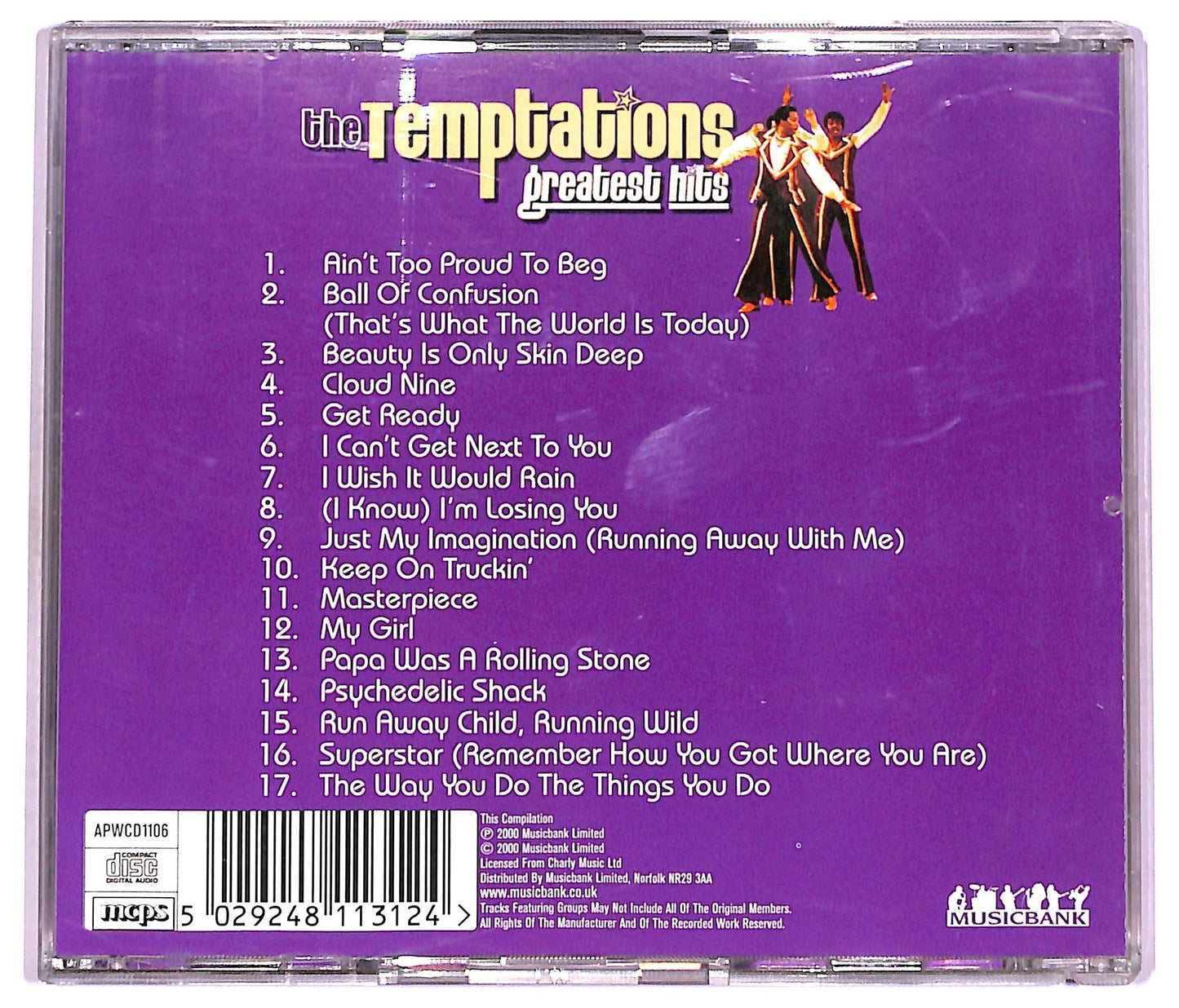 EBOND The Temptations - Greatest Hits CD CD079711