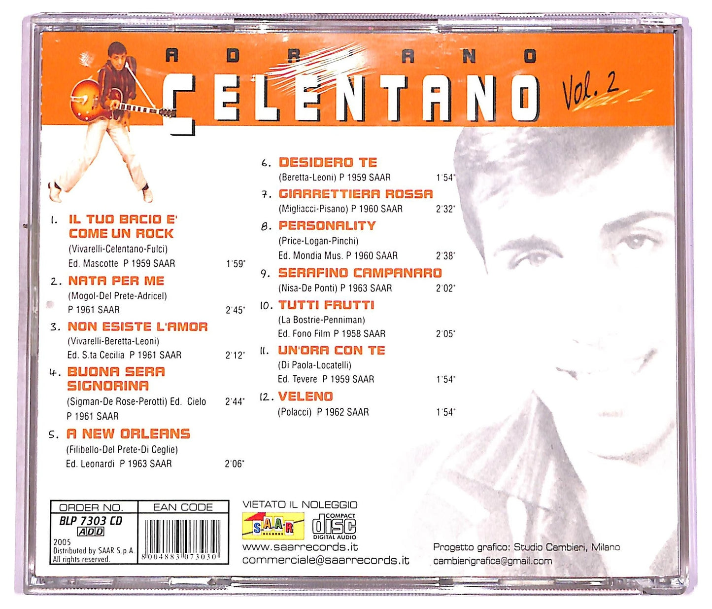 EBOND Adriano Celentano - Vol. 2 CD CD079714