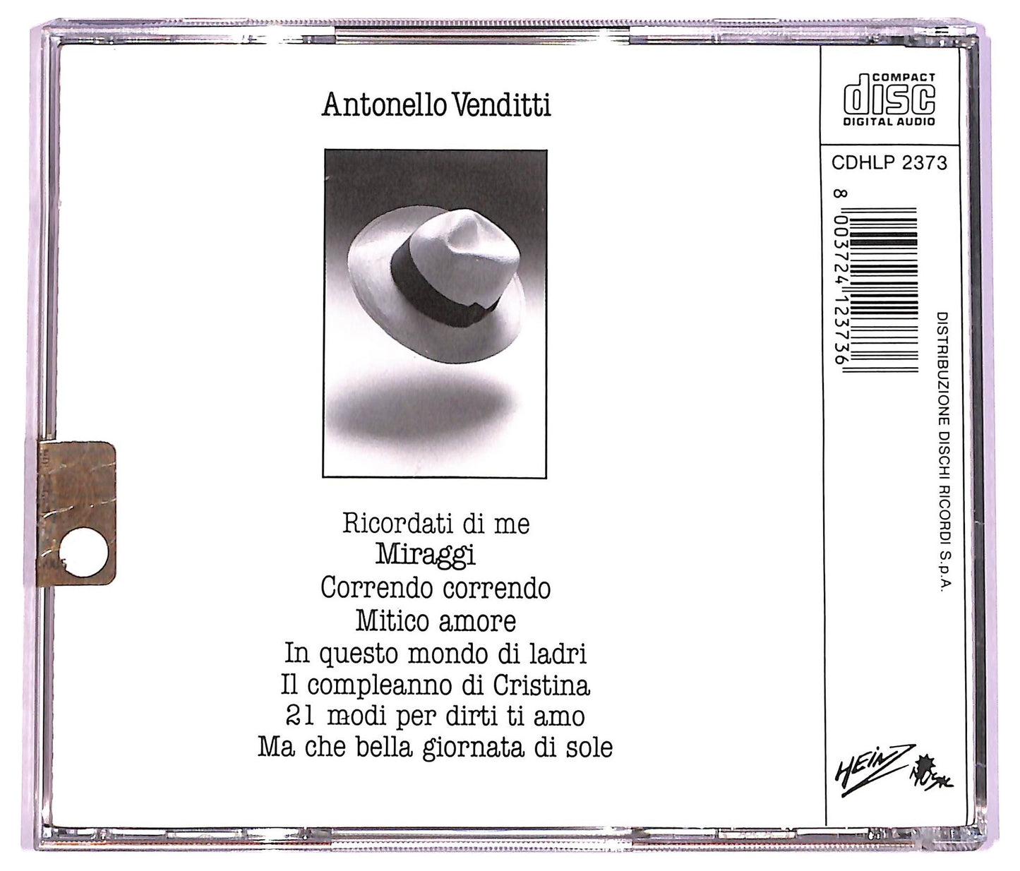 EBOND Antonello Venditti - In Questo Mondo Di Ladri CD CD079801