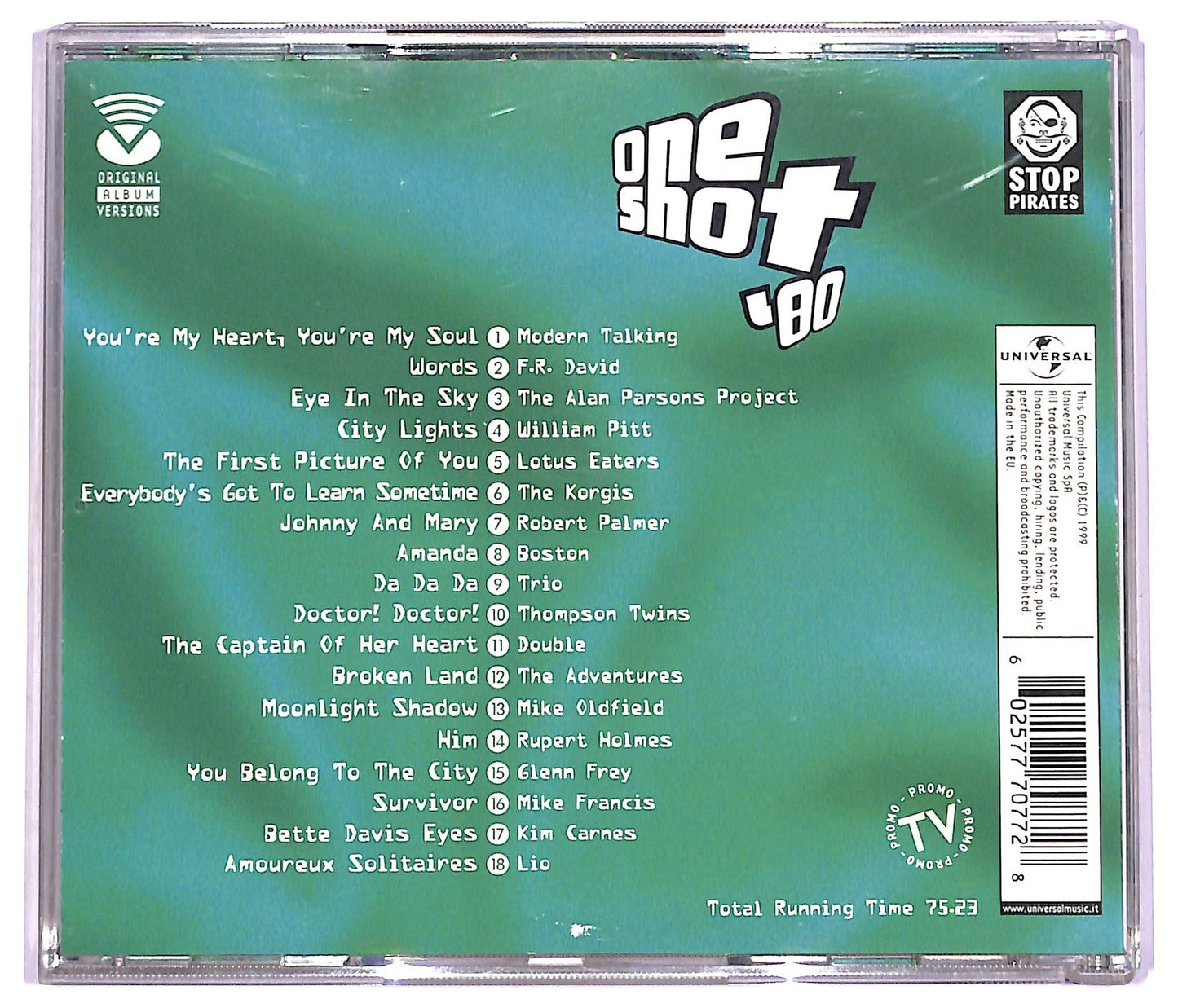 EBOND Various - One Shot '80 Volume 3 CD CD079912