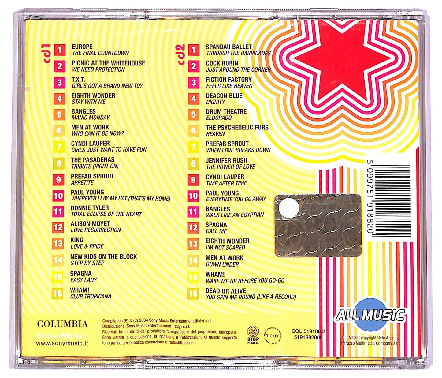 EBOND Various - Fantastic 80's CD CD079915