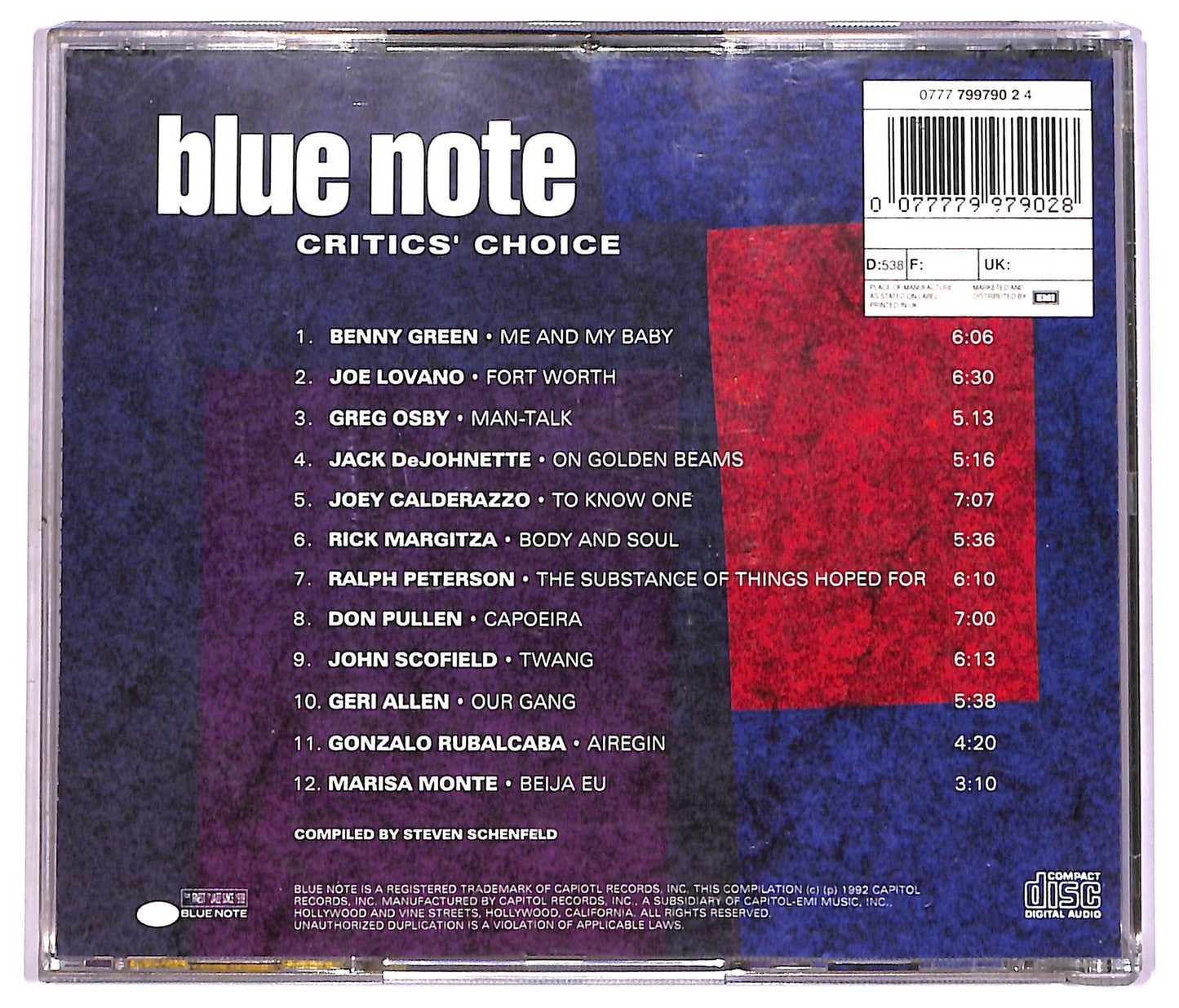 EBOND Various - Critics' Choice CD CD080123