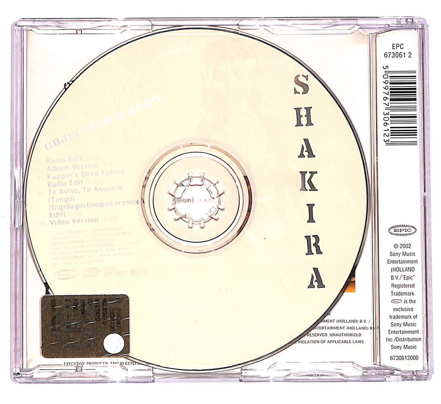 EBOND Shakira - Objection (Tango) CD CD080141