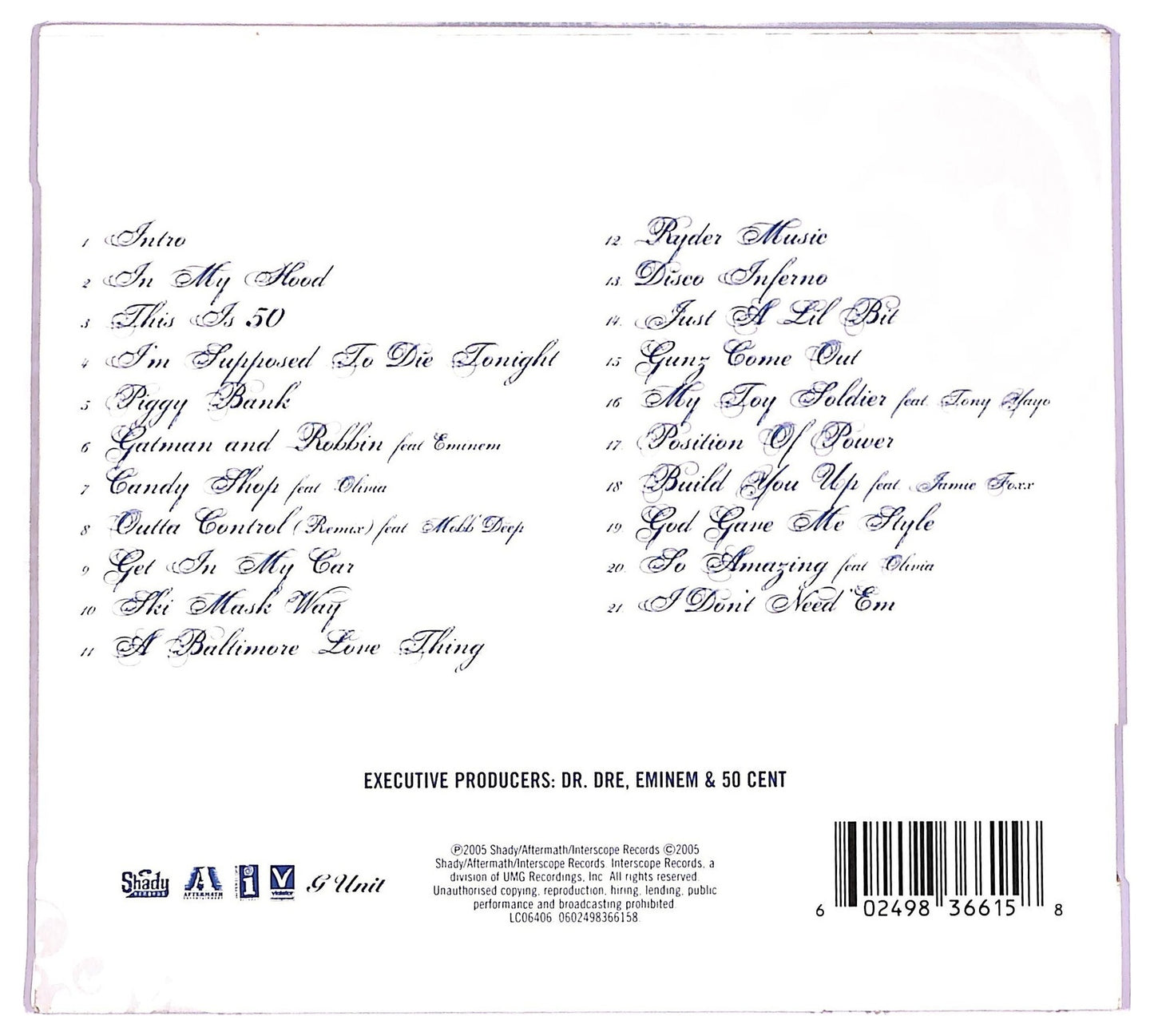 EBOND 50 Cent - The Massacre CD CD080162