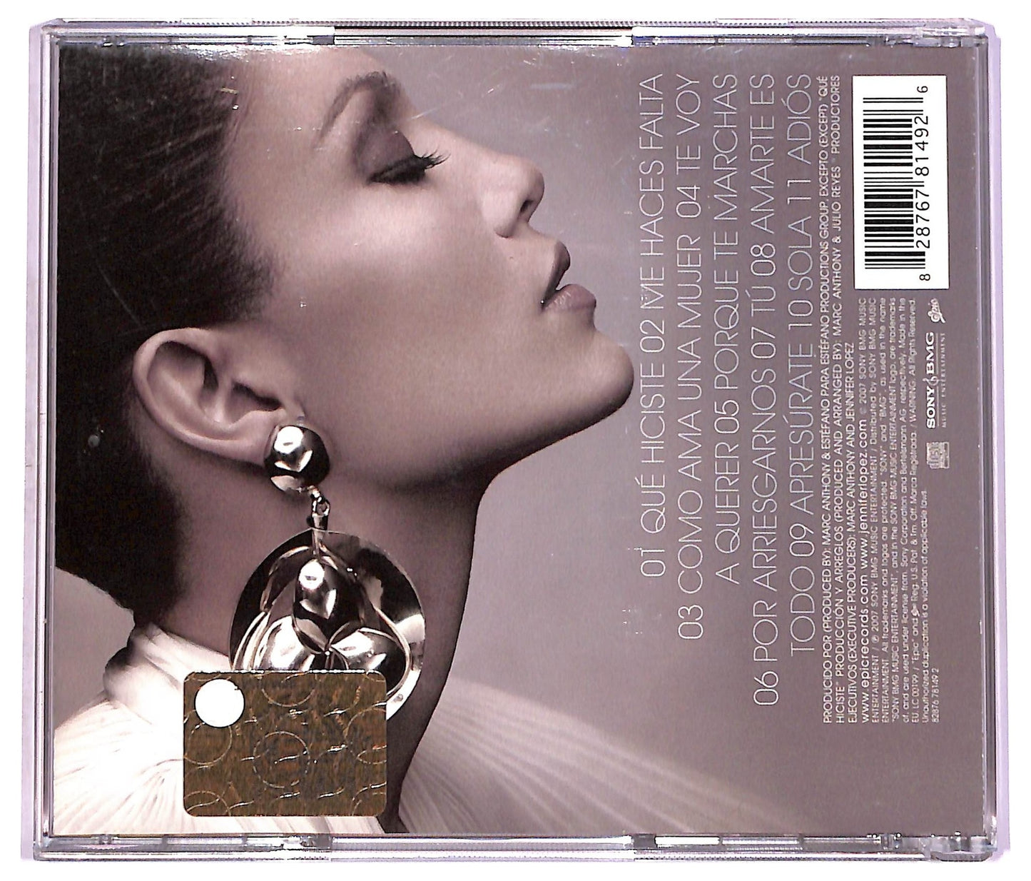 EBOND Jennifer Lopez - Como Ama Una Mujer CD CD080207