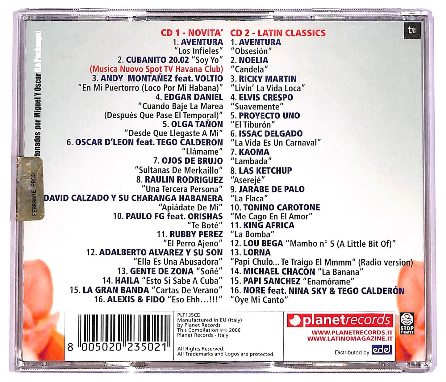 EBOND Various - Gusto Latino 2007 CD CD080214