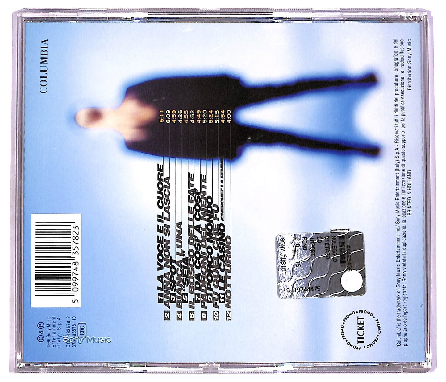 EBOND Anna Oxa - Anna Non Si Lascia CD CD080215