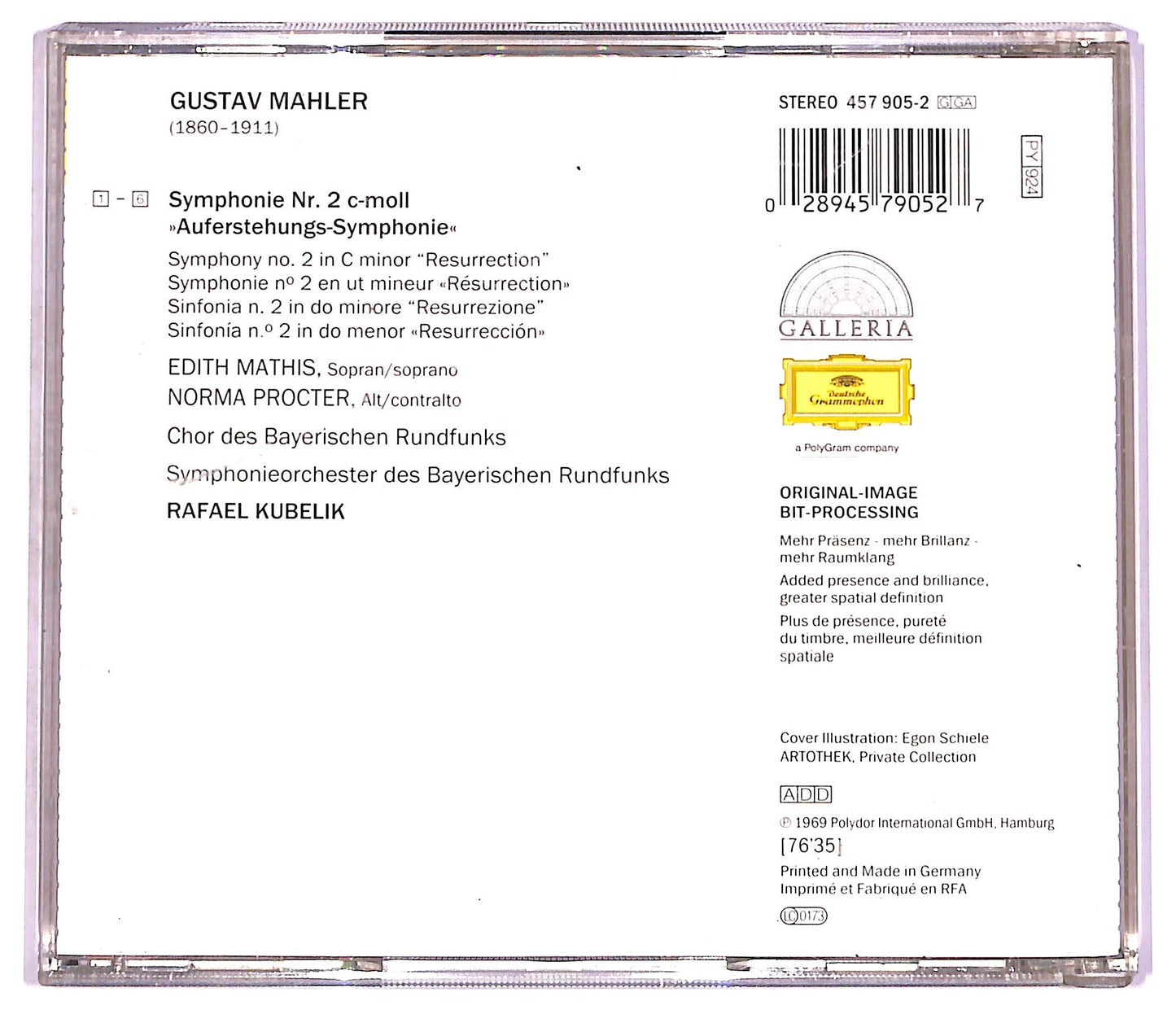 EBOND Mahler - Symphonie No. 2 CD CD080239