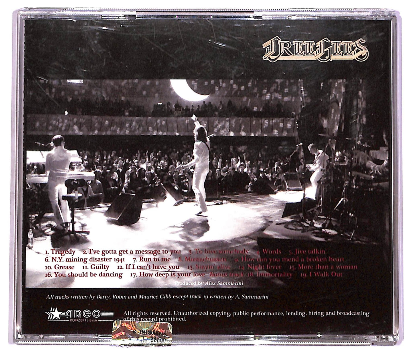EBOND Tree Gees - Live at the Gewandhaus vol.2 CD CD080246