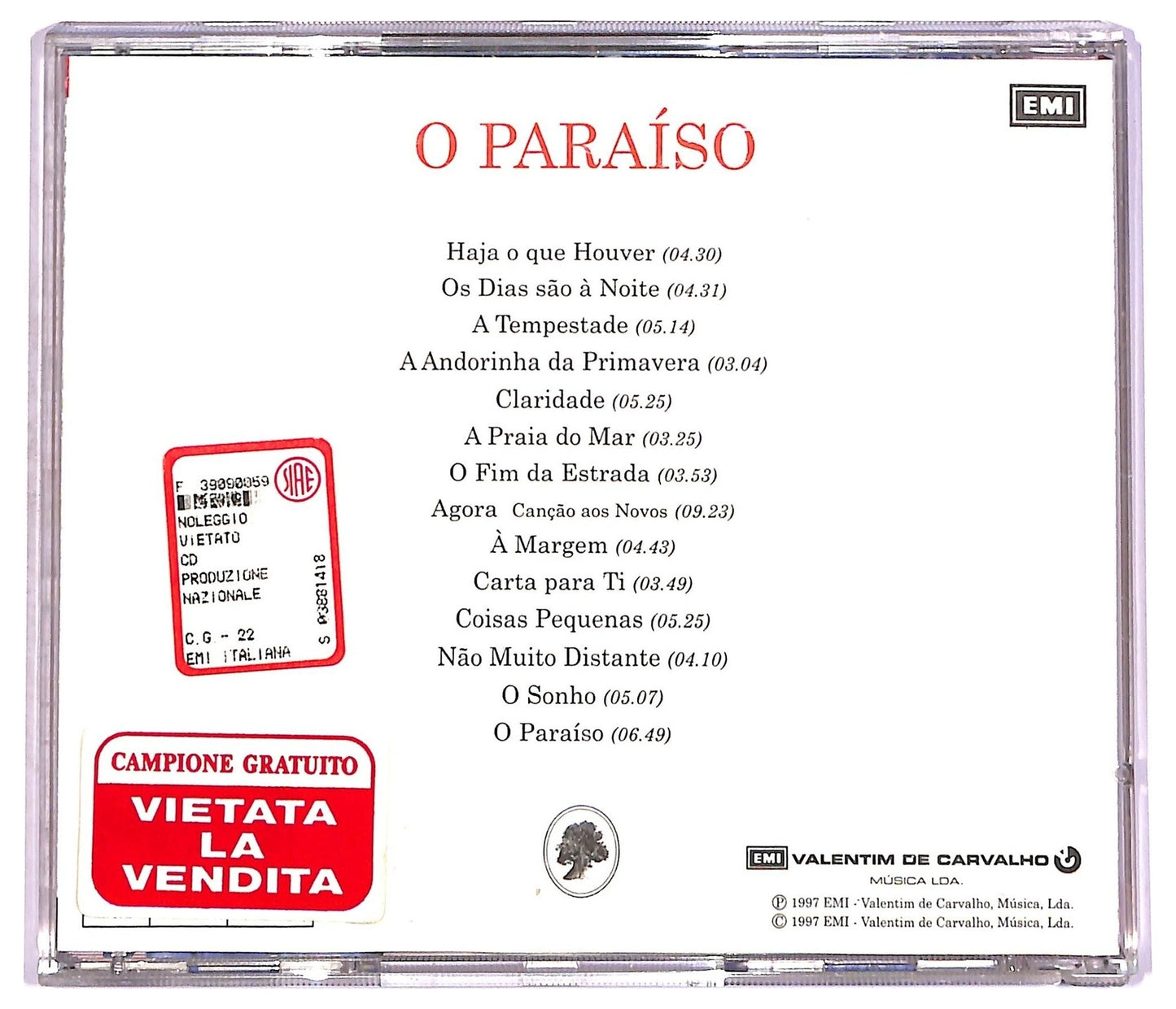 EBOND Madredeus - O Paraiso CD CD080301