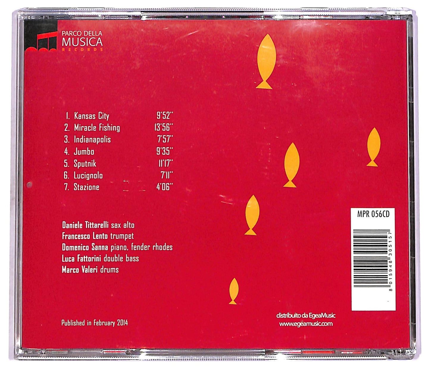 EBOND Daniele Tittarelli Fresh Fish Francesco Lento - Prestazione CD CD080321