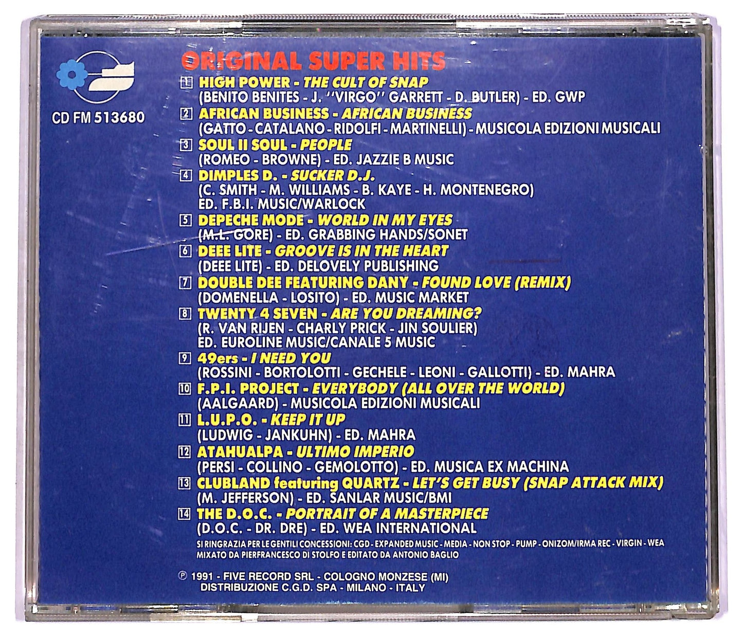 EBOND Various - 14 Original Super Hits CD CD080351
