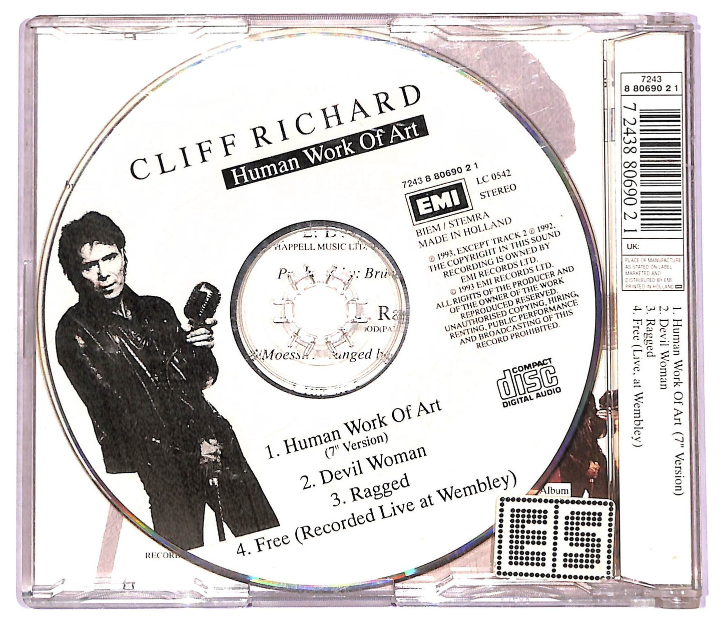 EBOND Cliff Richard - Human Work Of Art CD CD080356