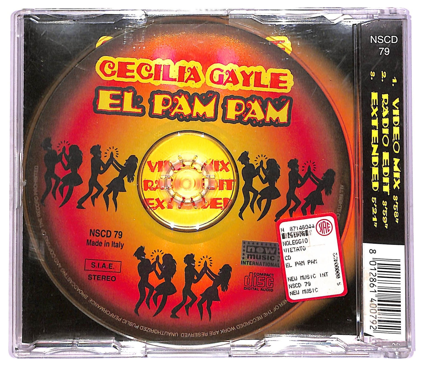 EBOND Cecilia Gayle - El Pam Pam CD CD080420