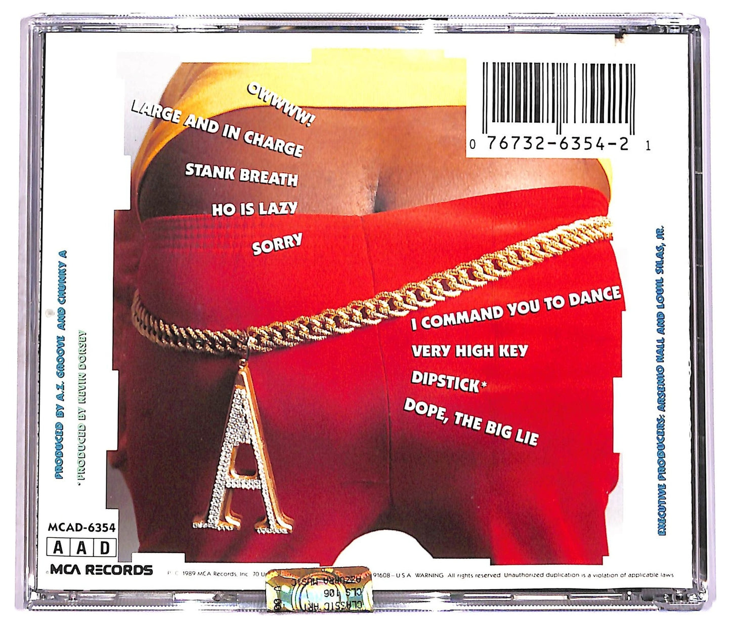 EBOND Chunky A - Large And In Charge CD CD080443