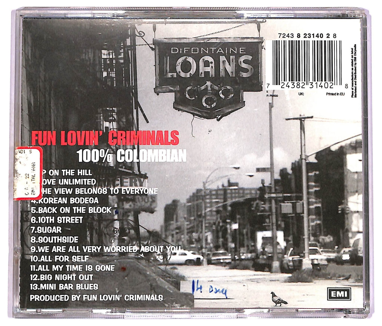 EBOND Fun Lovin' Criminals - 100% Colombian CD CD080449