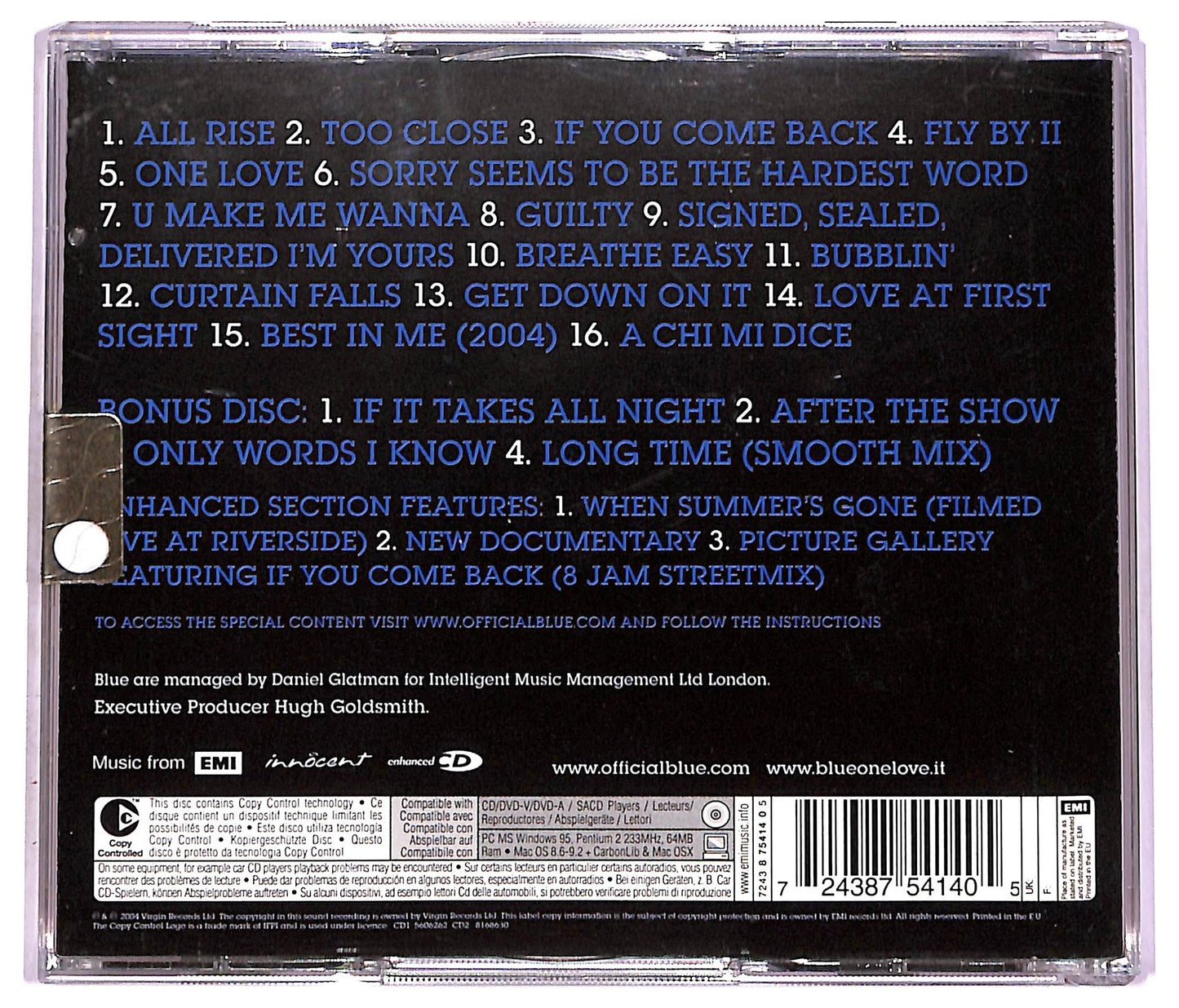 EBOND Blue - Best Of Blue (Special Limited Fans Edition) CD CD080509