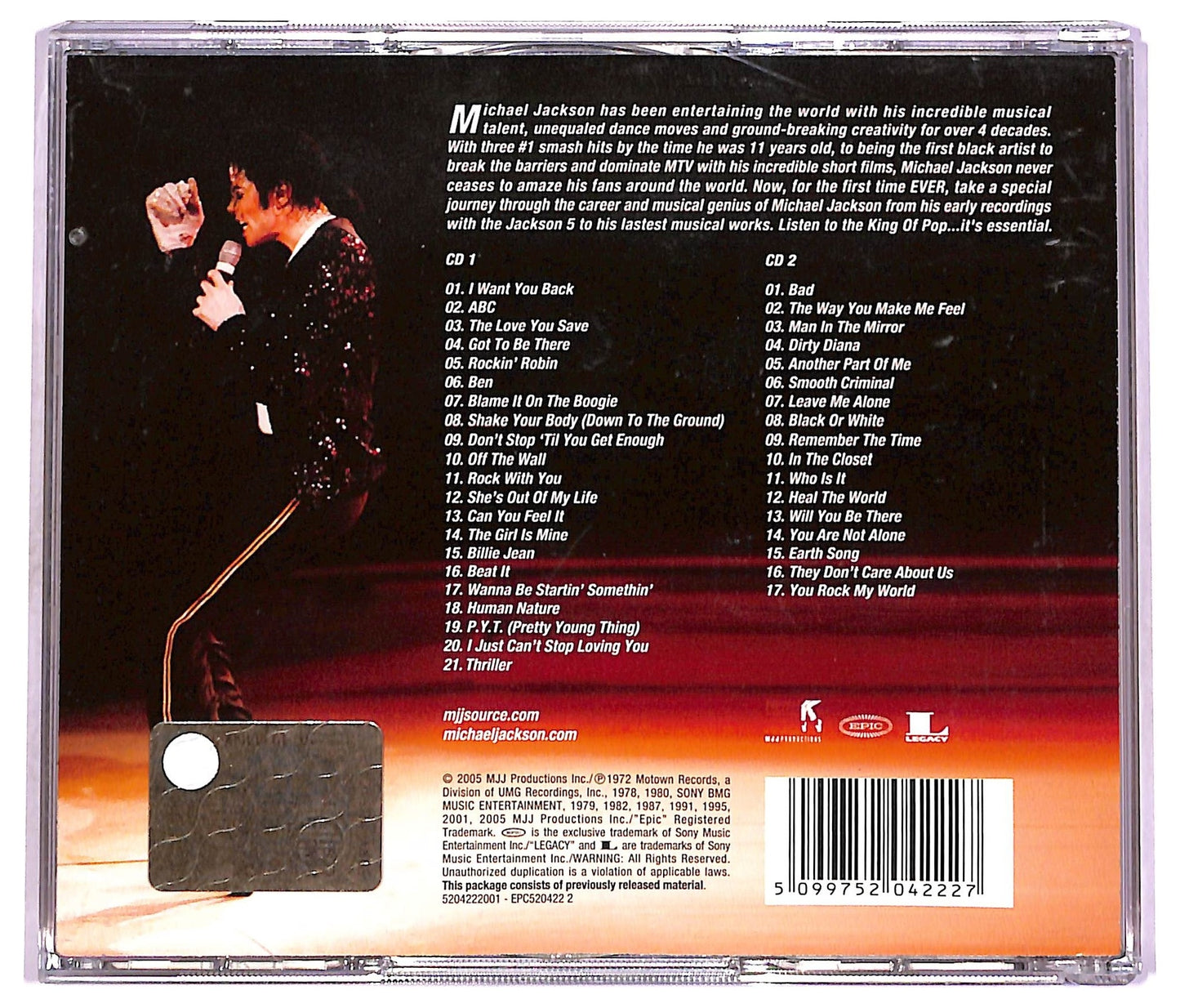 EBOND Michael Jackson - The Essential Michael Jackson CD CD080517