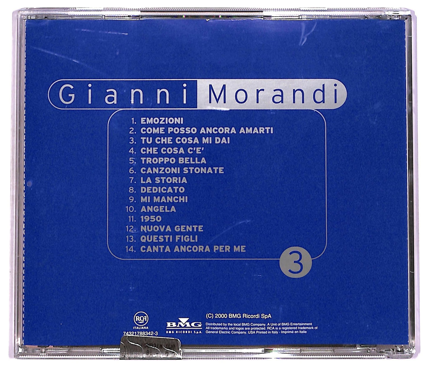 EBOND Gianni Morandi - Gianni Morandi vol.3 CD CD080543