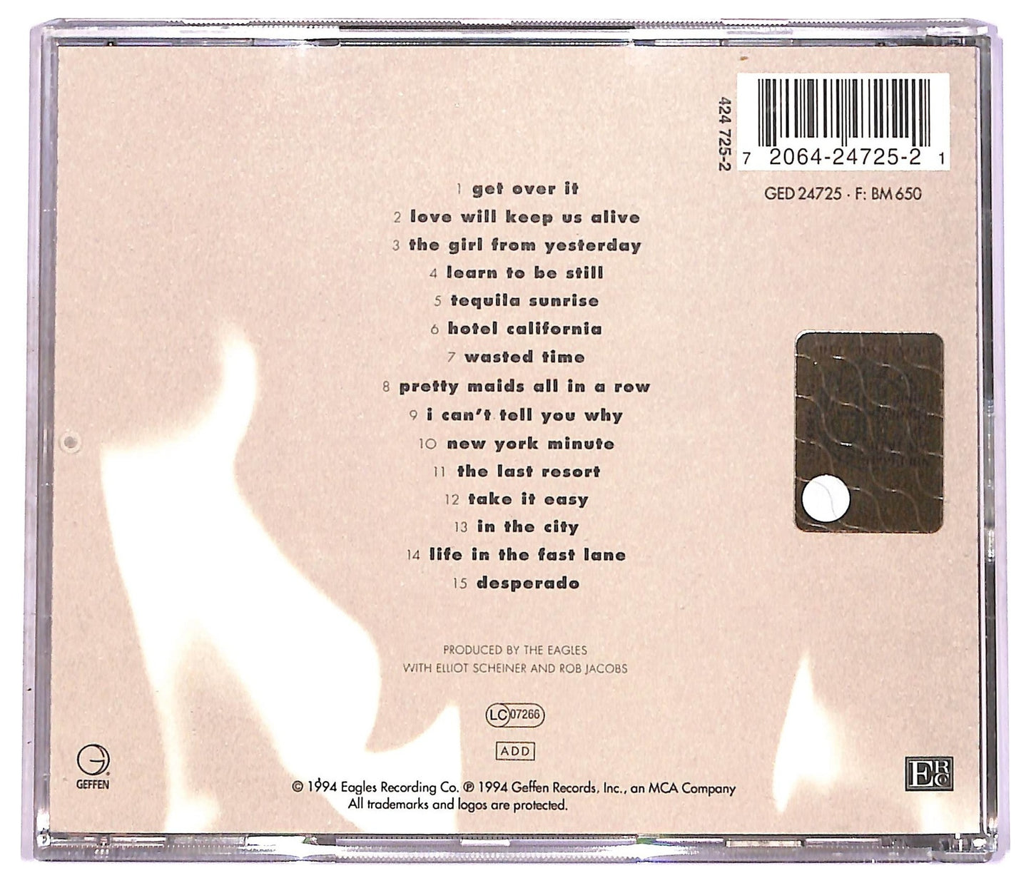 EBOND Eagles - Hell Freezes Over CD CD080564