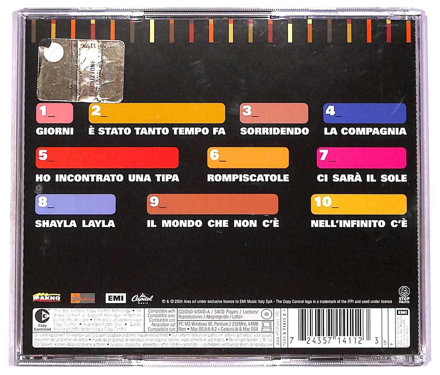 EBOND Simone - Giorni CD CD080651