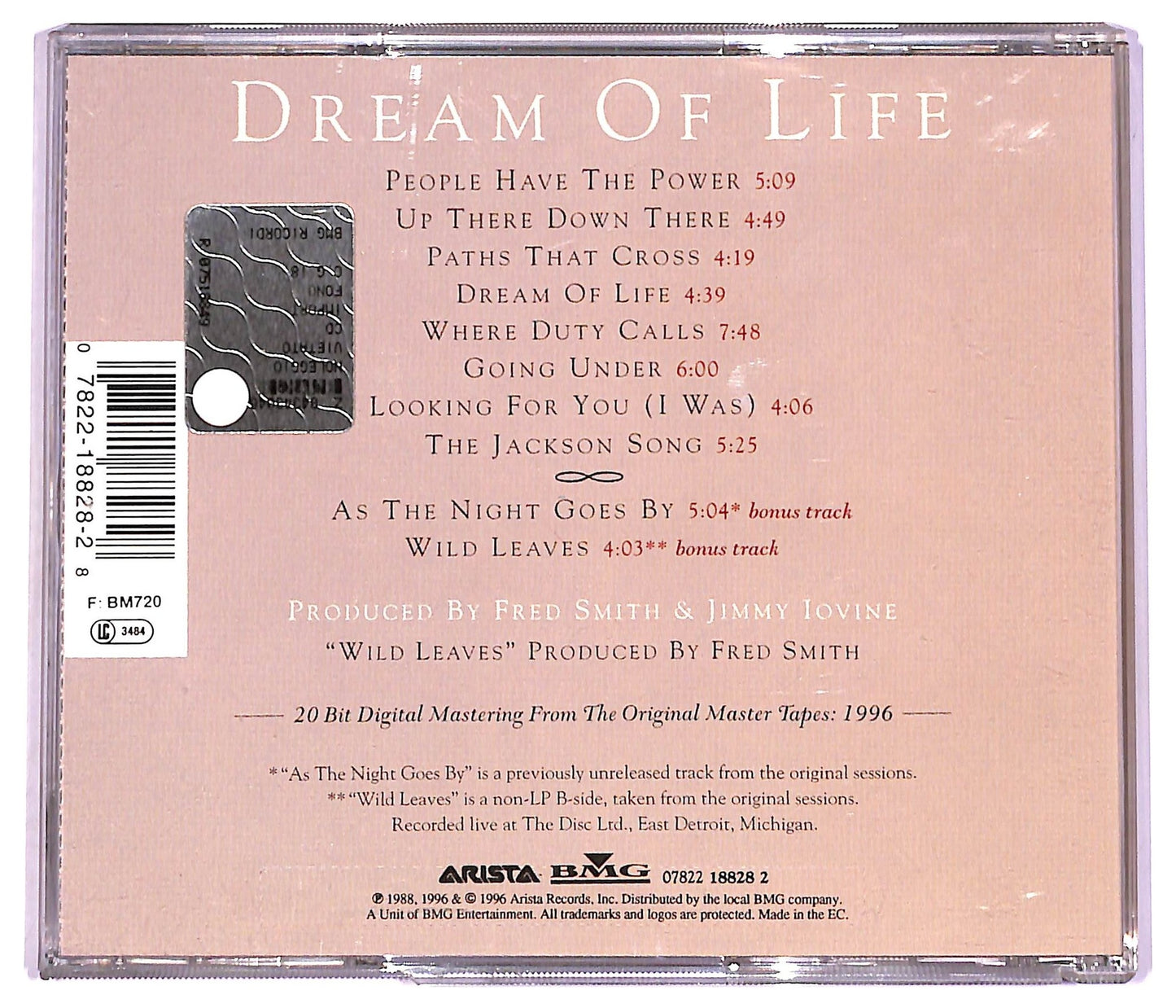 EBOND Patti Smith - Dream Of Life CD CD080820