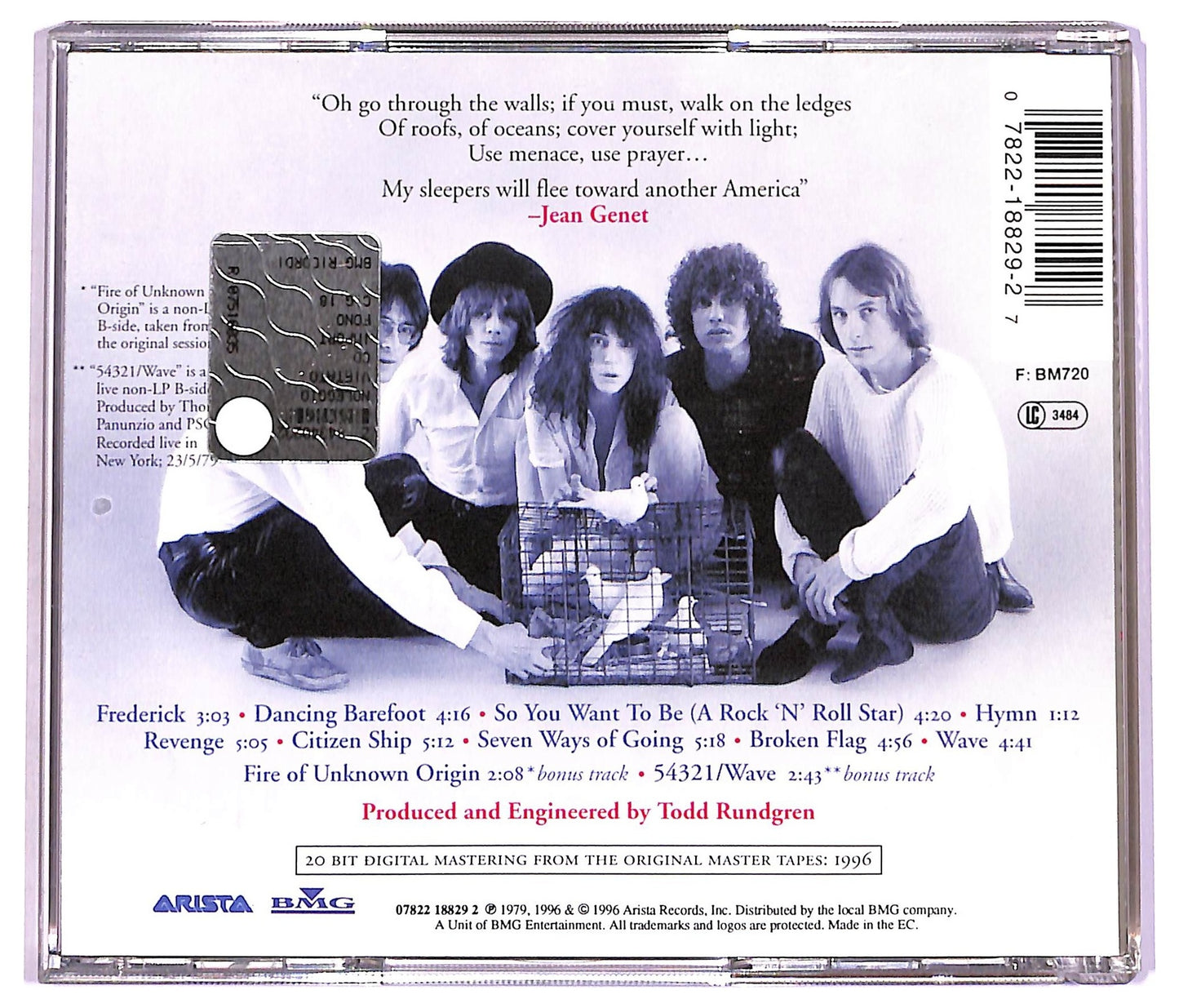 EBOND Patti Smith Group - Wave CD CD080822