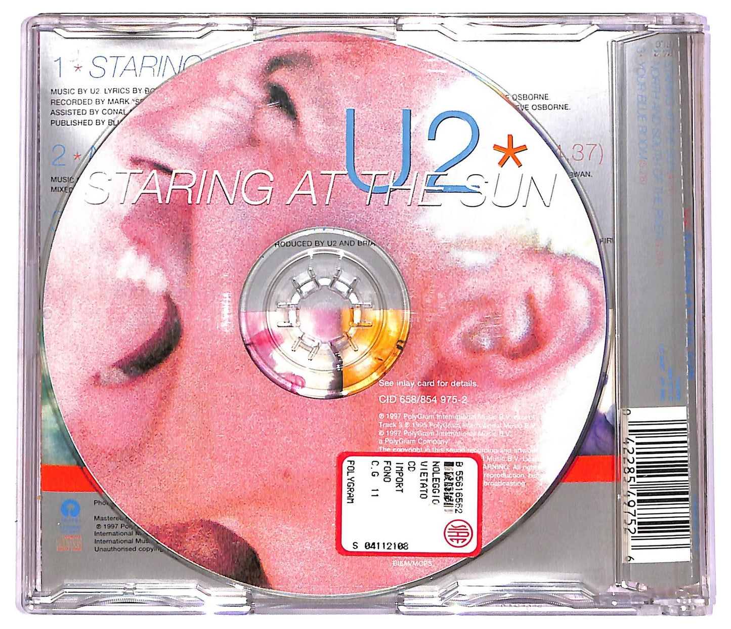 EBOND U2 - Staring At The Sun CD CD080837
