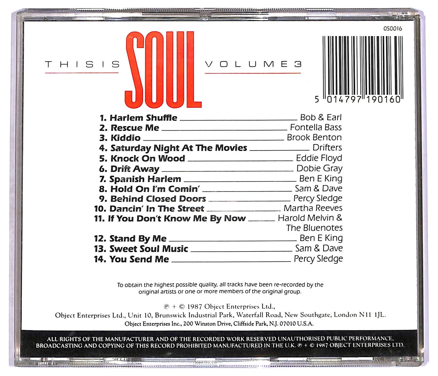 EBOND Various - This Is Soul Volume 3 CD CD080919