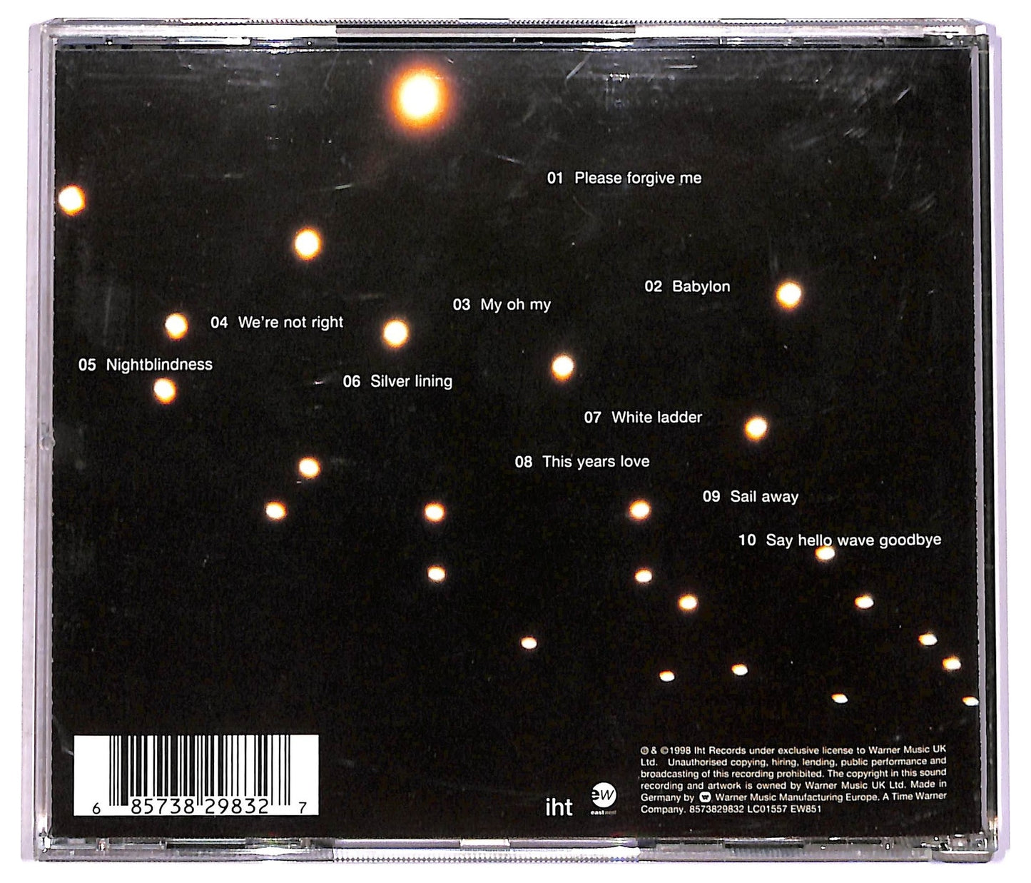EBOND David Gray - White Ladder CD CD080933