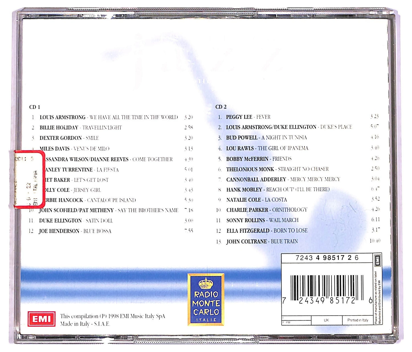 EBOND Various - L'Album Jazz Piu Bello Del Mondo CD CD080955