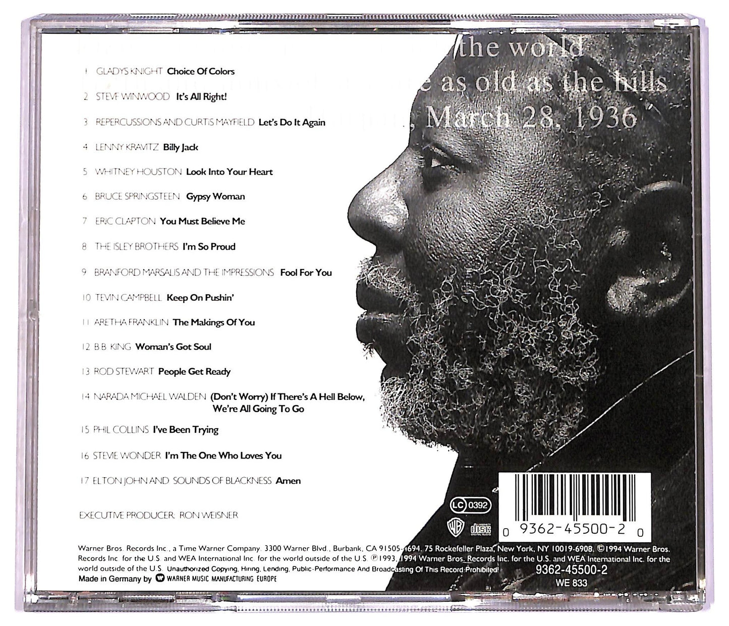 EBOND Various - A Tribute To Curtis Mayfield CD CD081004