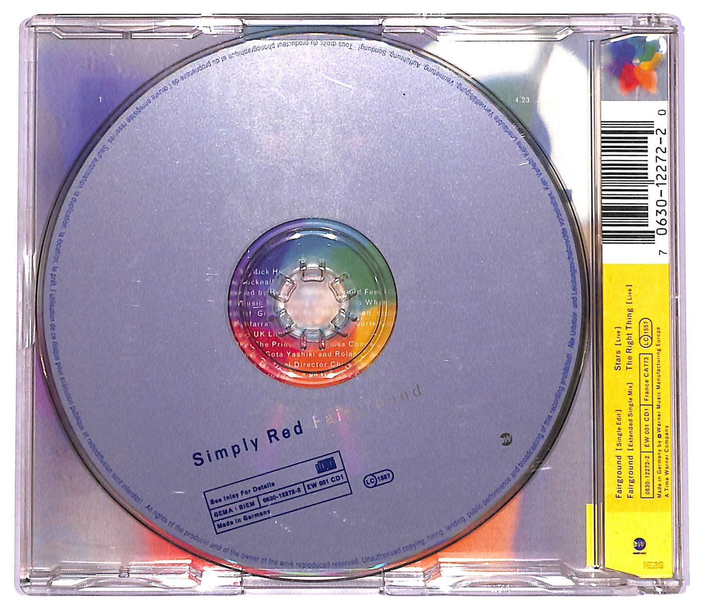 EBOND Simply Red - Fairground CD CD081033