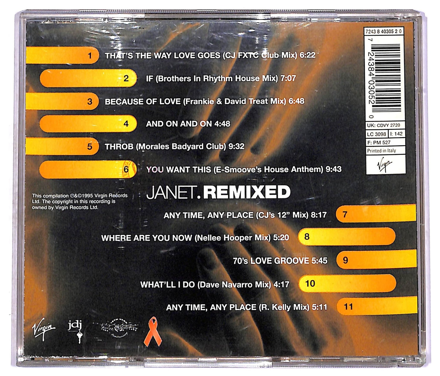EBOND Janet - Janet.Remixed CD CD081116