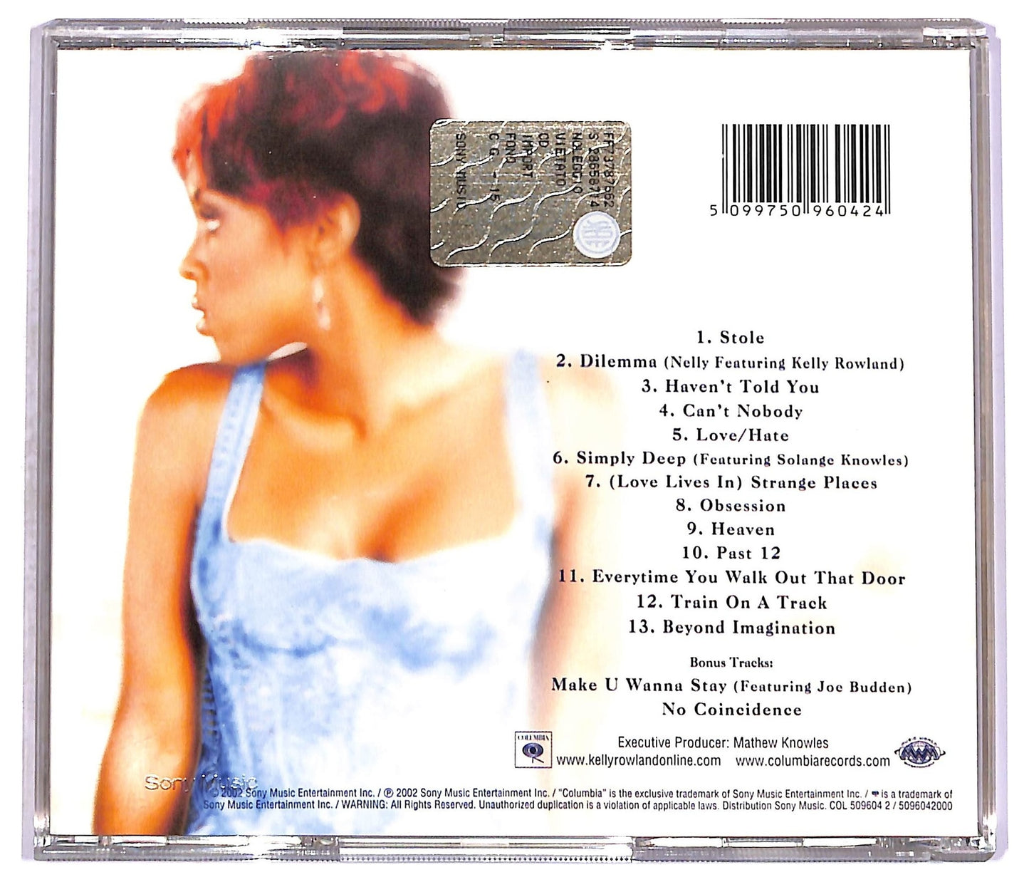 EBOND Kelly Rowland - Simply Deep CD CD081125