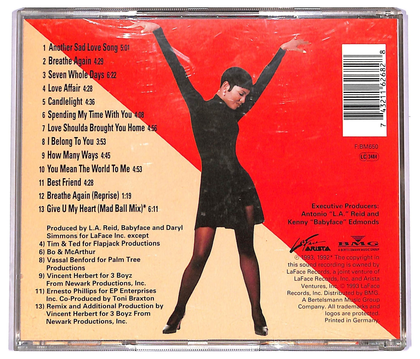 EBOND Toni Braxton - Toni Braxton CD CD081154