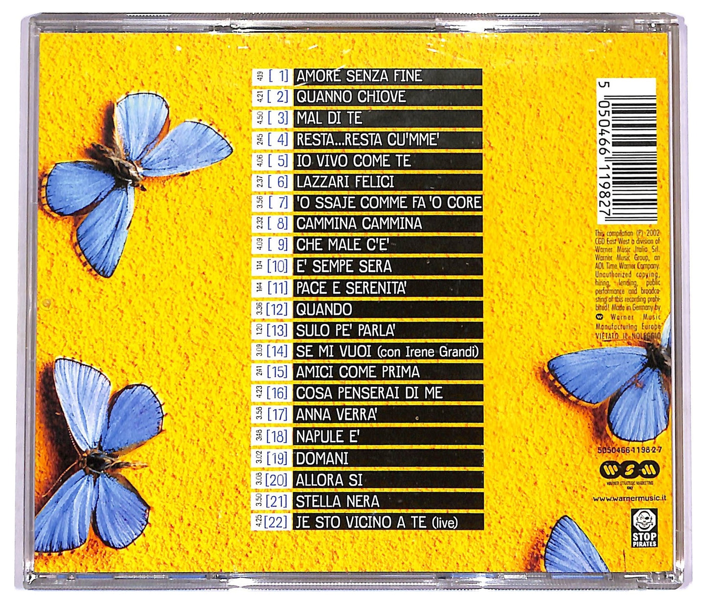 EBOND Pino Daniele - Amore Senza Fine CD CD081163