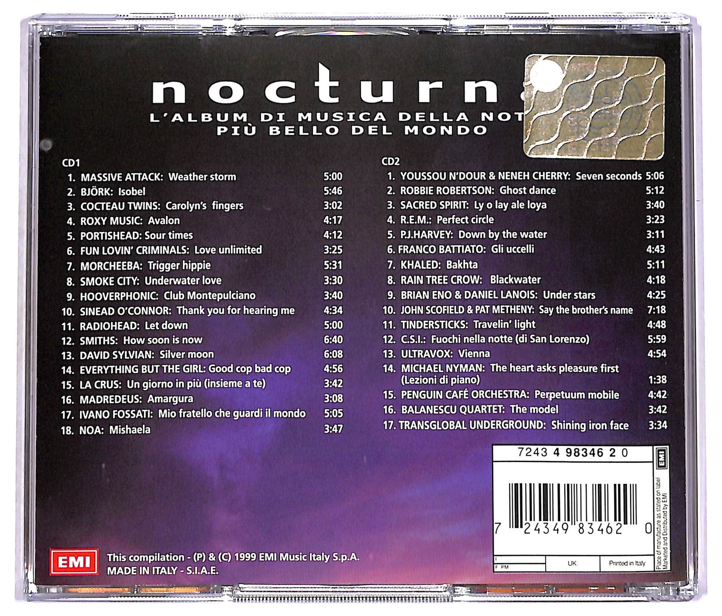 EBOND Various - Nocturna CD CD081221