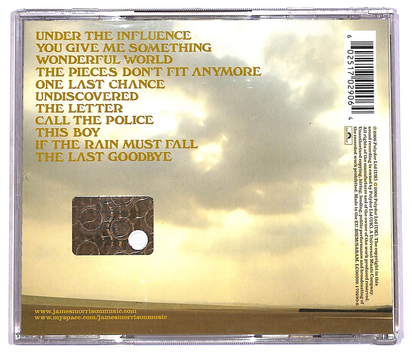 EBOND James Morrison - Undiscovered CD CD081262