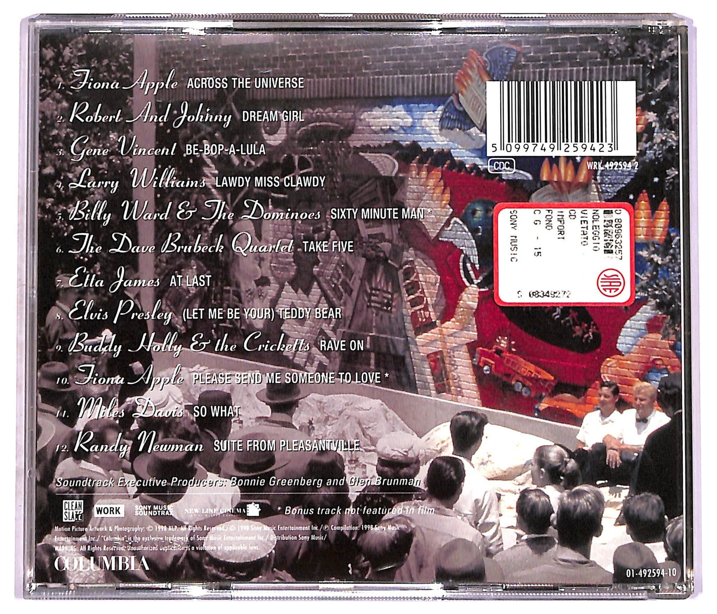 EBOND Various - Music From The Motion Picture Pleasantville CD CD081301